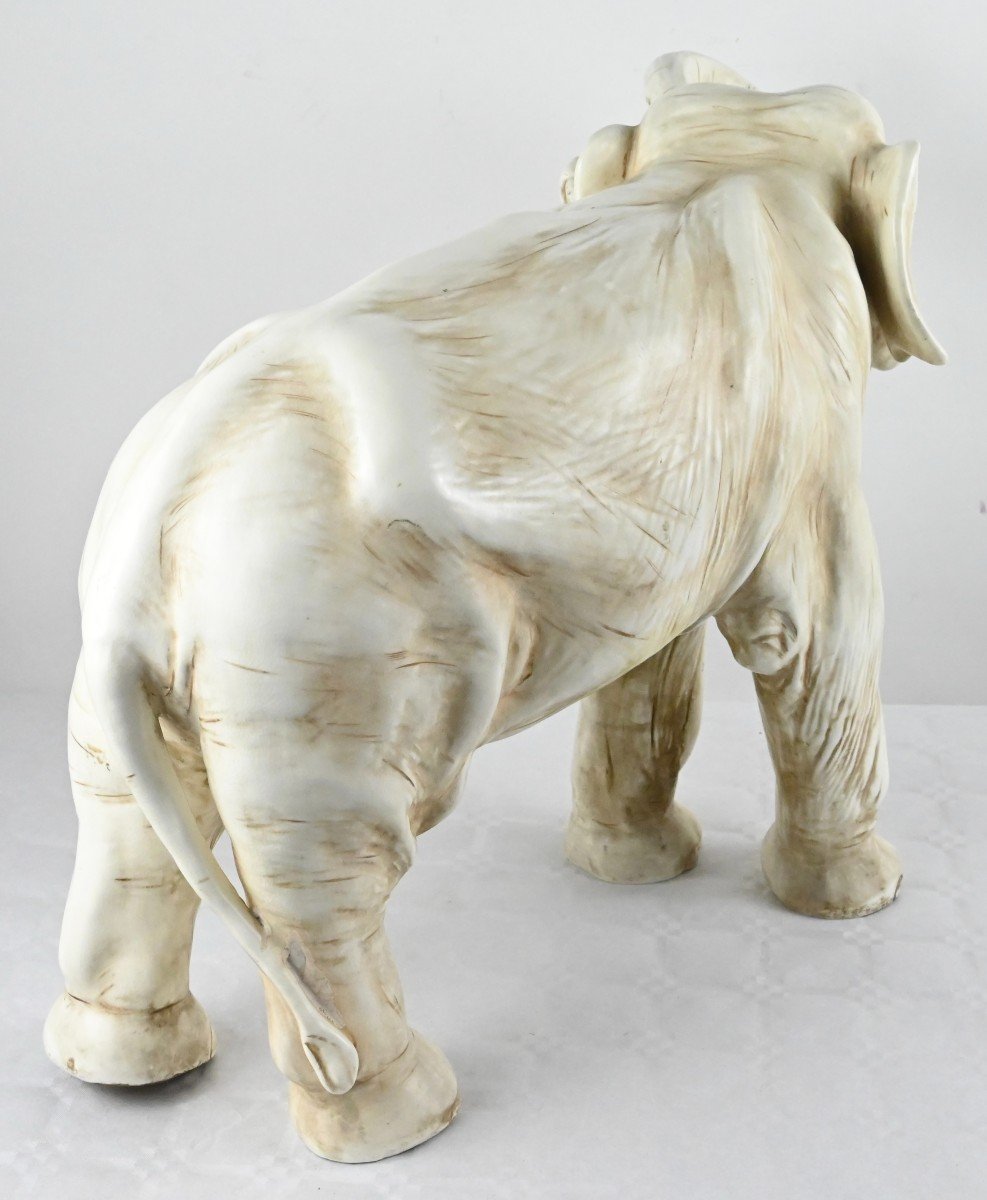 Eléphant En Céramique - Allemagne Années 1930-photo-3